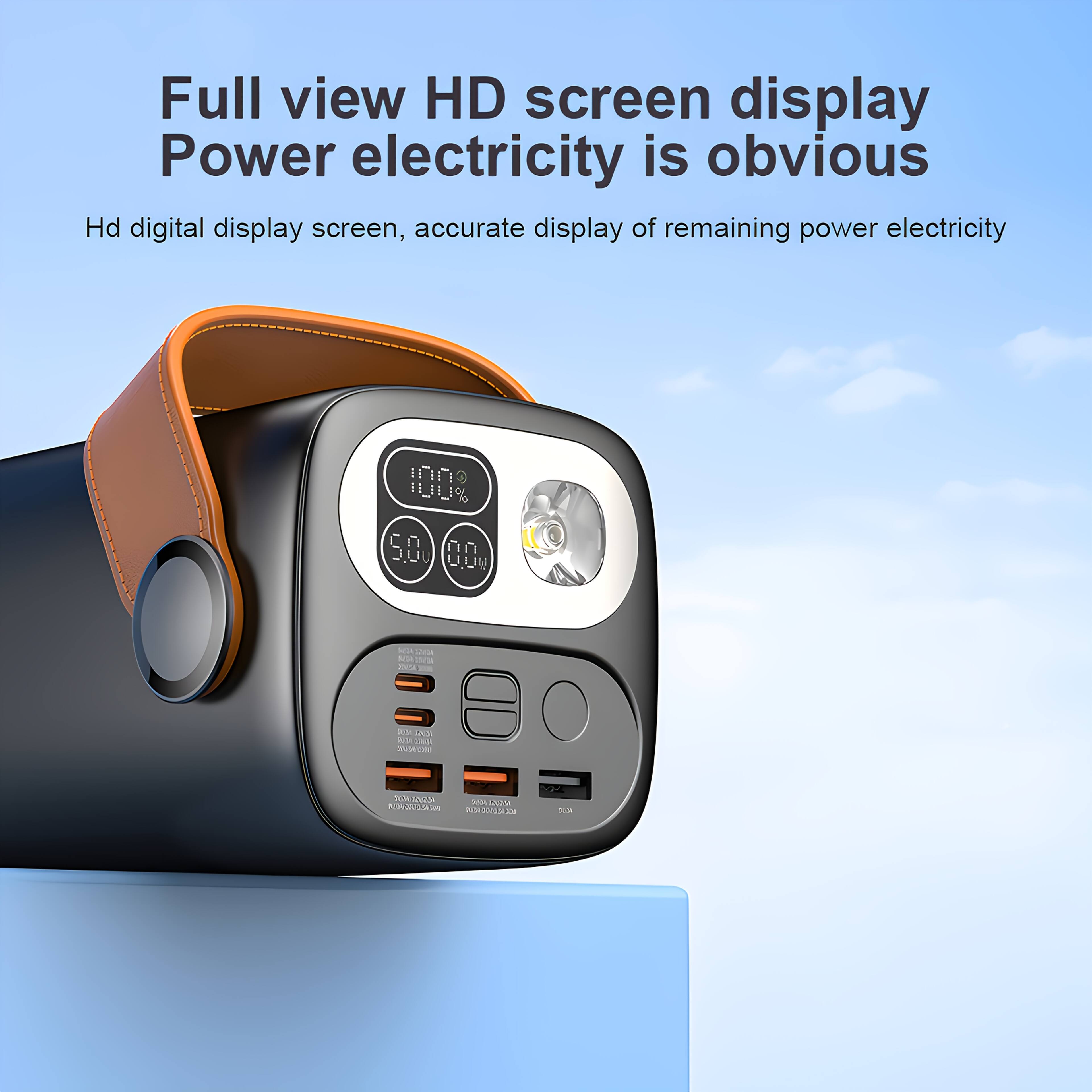 Full view HD screen display  
Power electricity is obvious  

Hd digital display screen, accurate display of remaining power electricity