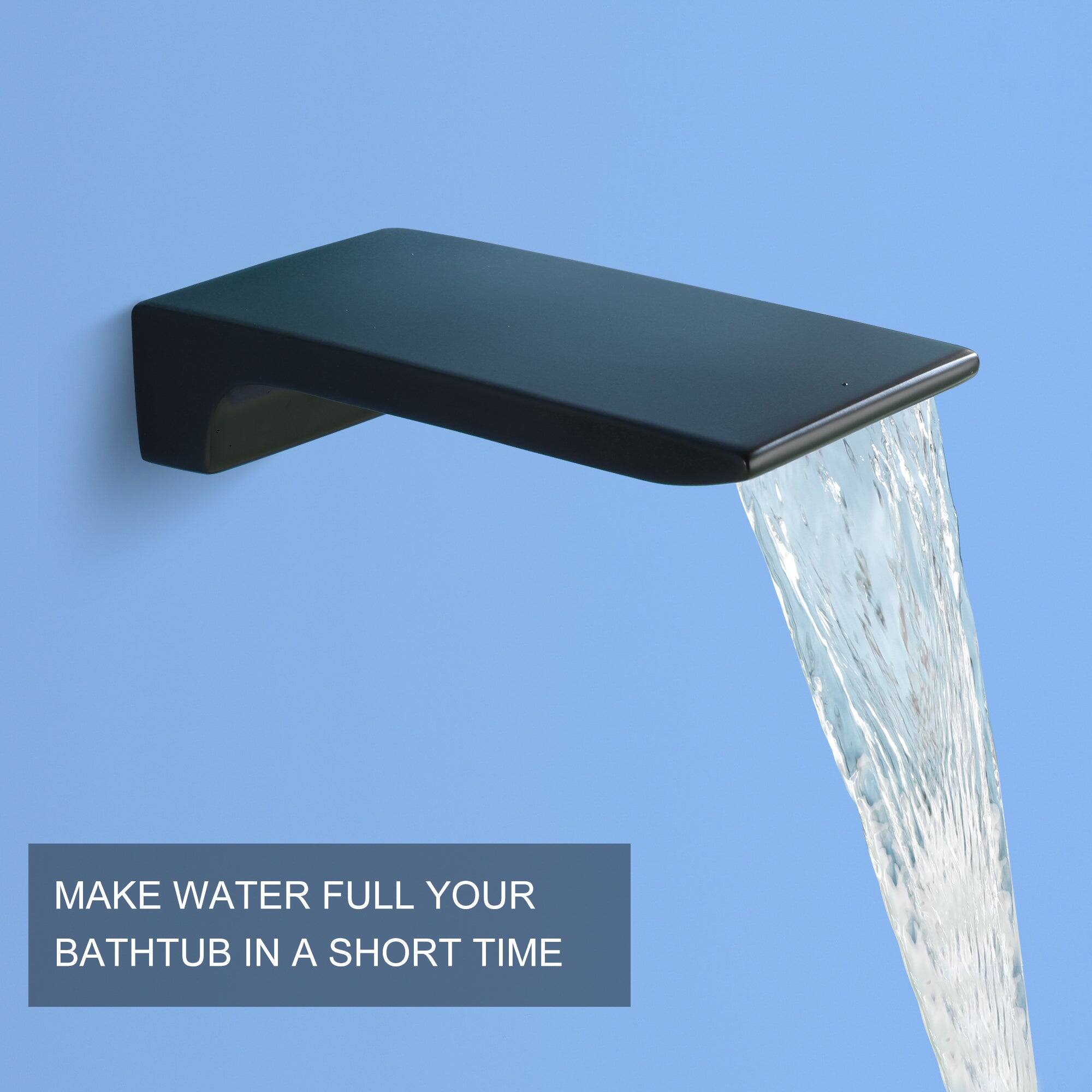 MAKE WATER FULL YOUR BATHTUB IN A SHORT TIME