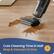 Cuts Cleaning Time in Half
Mop & Vacuum in One