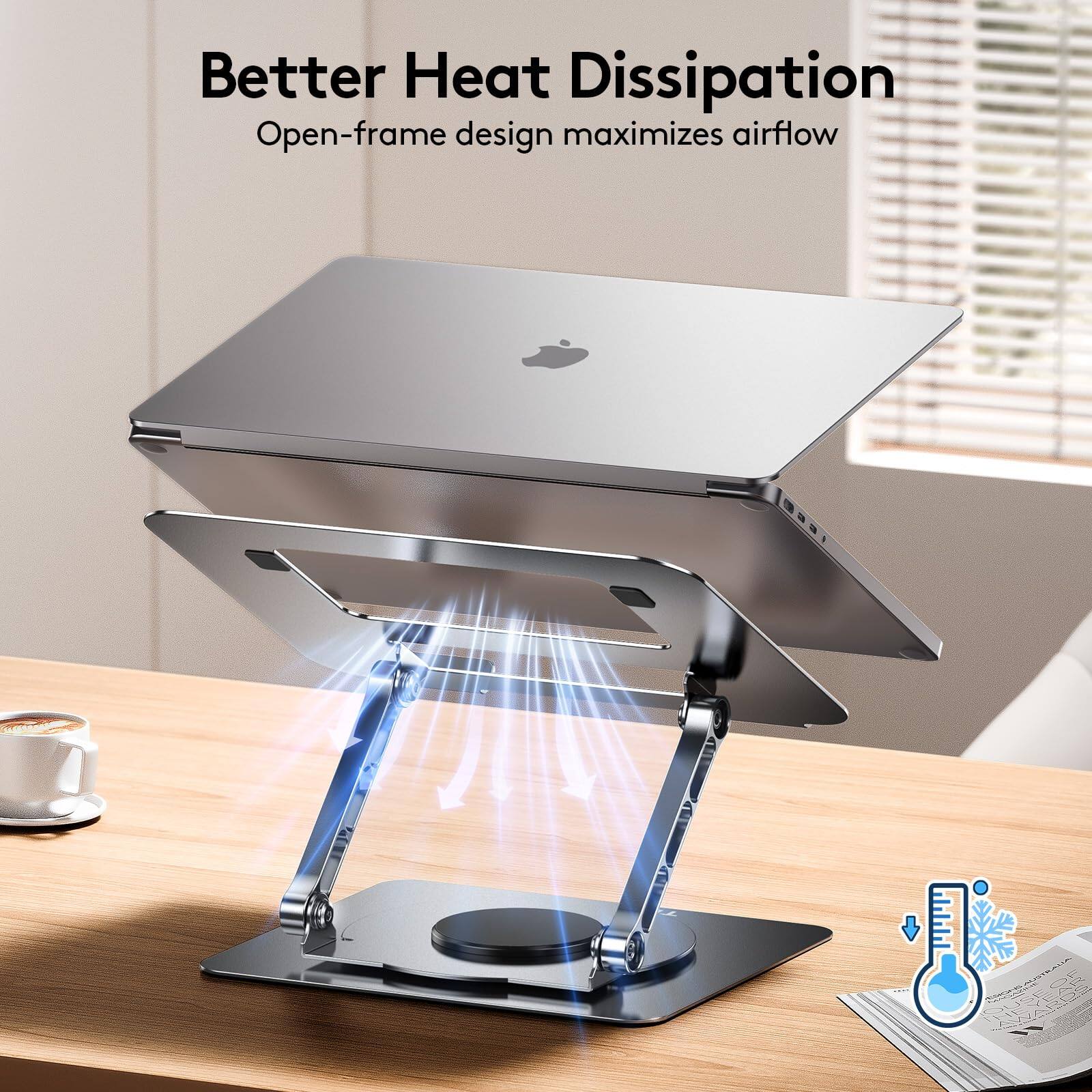 Better Heat Dissipation  
Open-frame design maximizes airflow