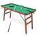 Alt View 18. Costway - Folding Pool Table Set with Foldable Legs Adjustable Foot Levelers 2 Cues 2 Chalks - Multi-Color.