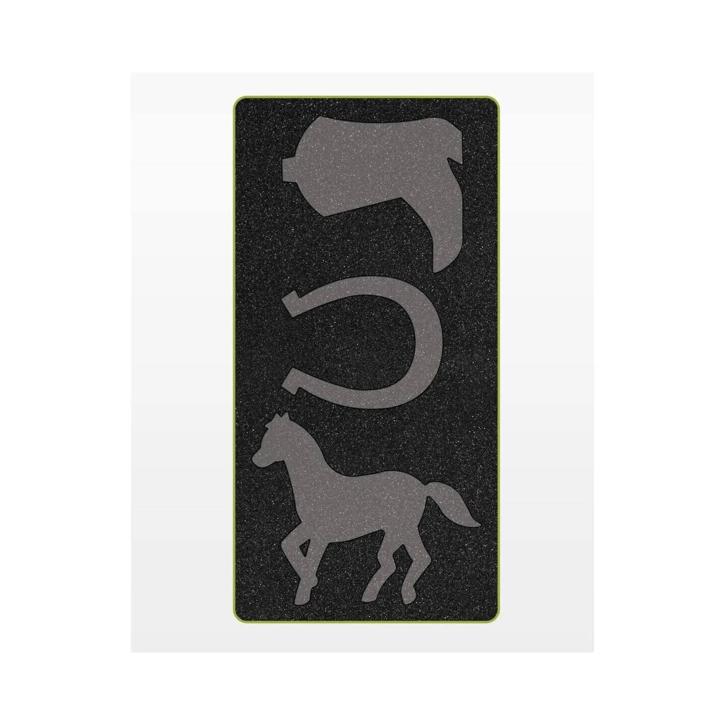 Back. AccuQuilt - GO! Western Medley Limited Edition Fabric Cutting Die - Multicolor.