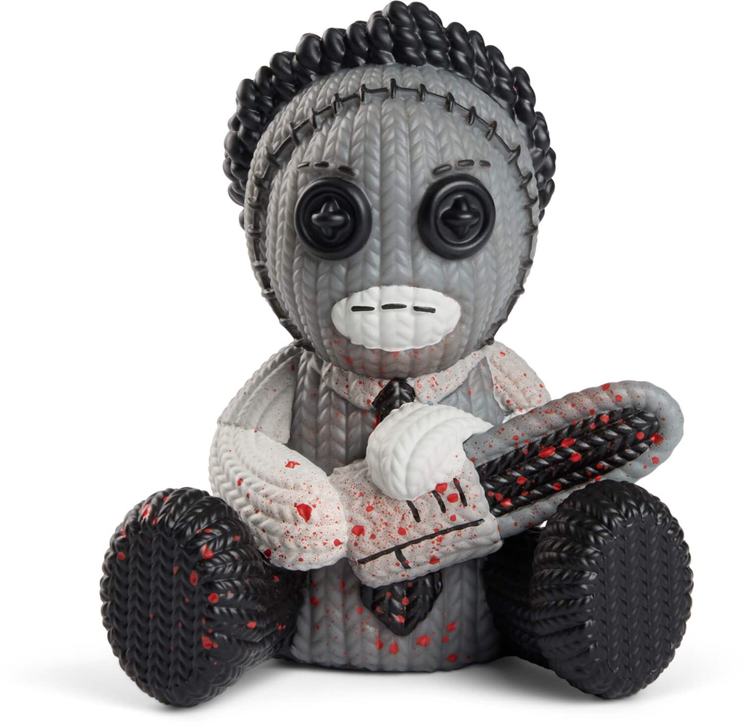 Handmade by Robots - The Texas Chainsaw Massacre - Leatherface #395 (Bloody Black & White) - COLLECTABLES - Multicolor