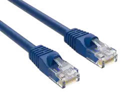 Cable Leader - Cat 6 Ethernet Cable, 24 AWG Snagless RJ45 Patch, Gigabit for Router, Gaming Console, PC, Server Rack - Blue