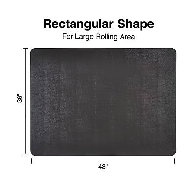 Rectangular Shape  
For Large Rolling Area  

36"  
48"