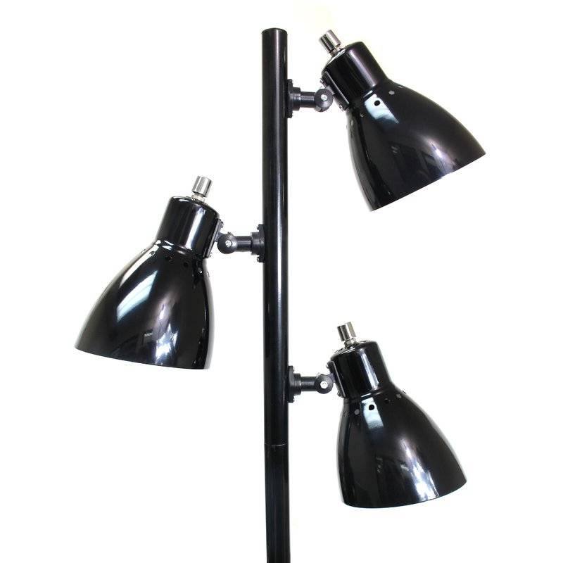 Left. Hivvago - 64-inch Black 3-Light Tree Lamp Spotlight Floor Lamp - Black.