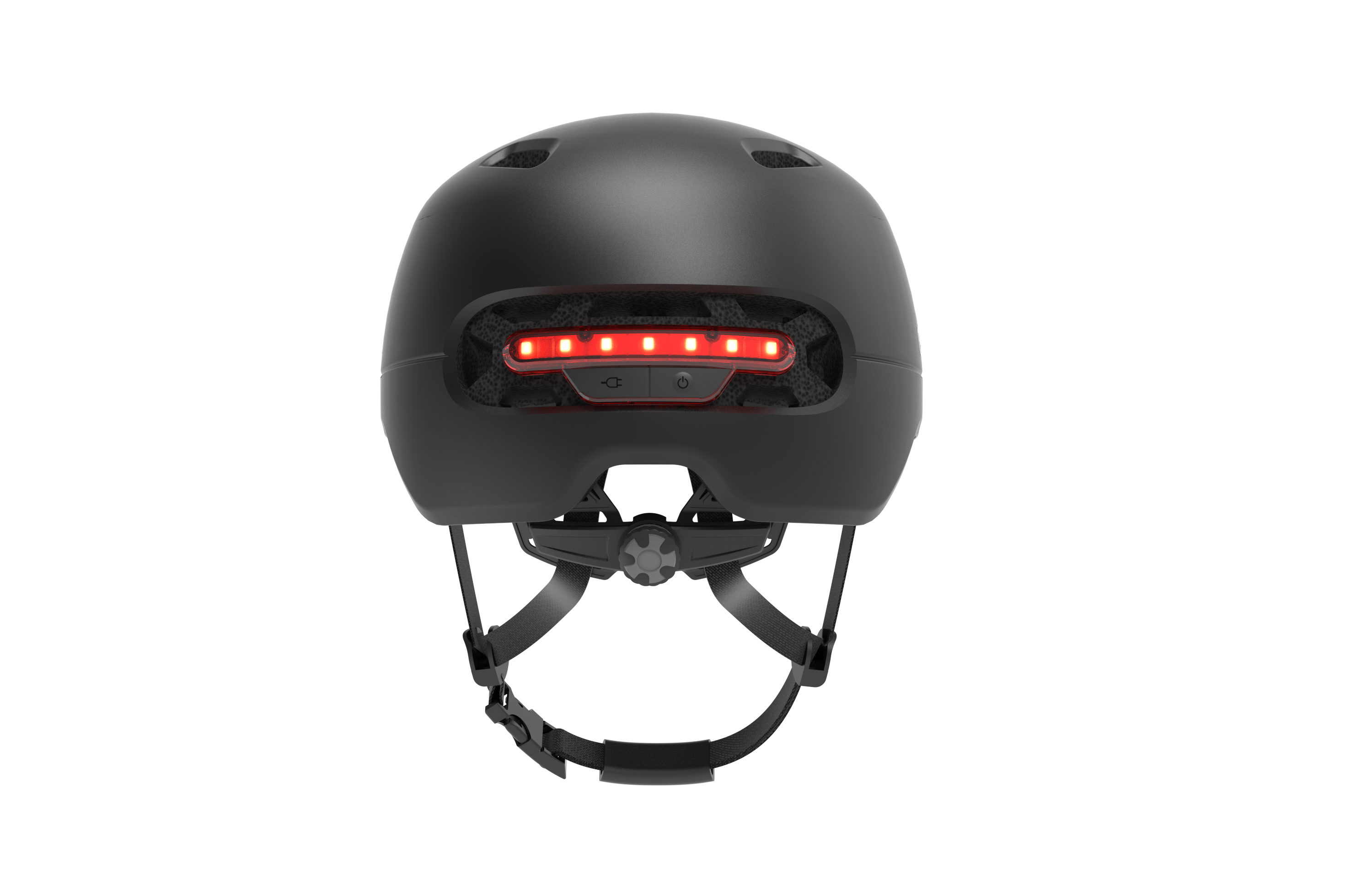 Alt View 2. LIVALL - C21 eBike/eScooter Helmet certified up to 28 MPH with Smart Lighting &  Fall Detection with SOS Alert - Black.