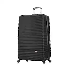 InUSA - Royal lightweight hardside Spinner Luggage 32" - Black