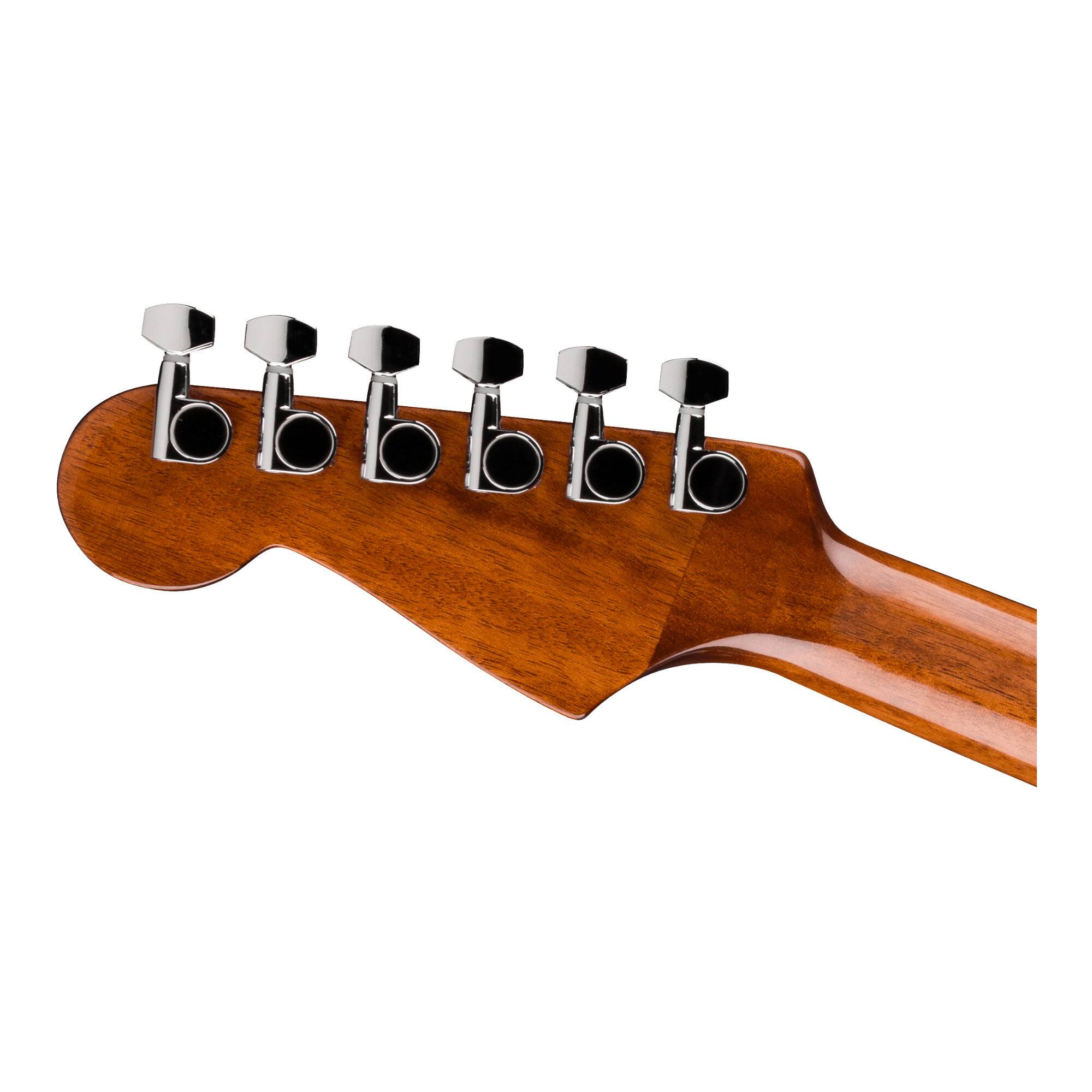 Back. Fender - Fender California Standard Redondo Mini with Bag and Sapele Top (Natural Sapele).