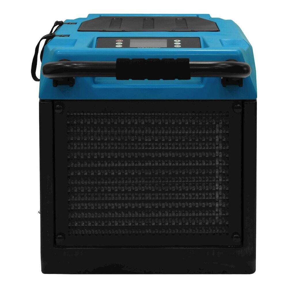 Alt View 8. XPOWER - Pint Bluetooth LGR Commercial Dehumidifier with Auto Purge Pump - Blue.