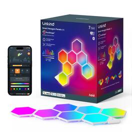 Linkind - EP6 Smart Hexagon Panels (7 Panels) - Multicolor