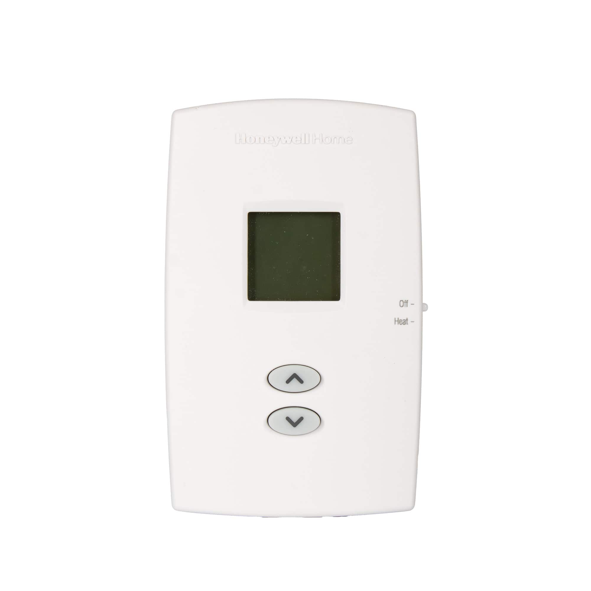 Honeywell - TH1100DV1000 Pro-Digital 2-Wire Heat Only Thermostat