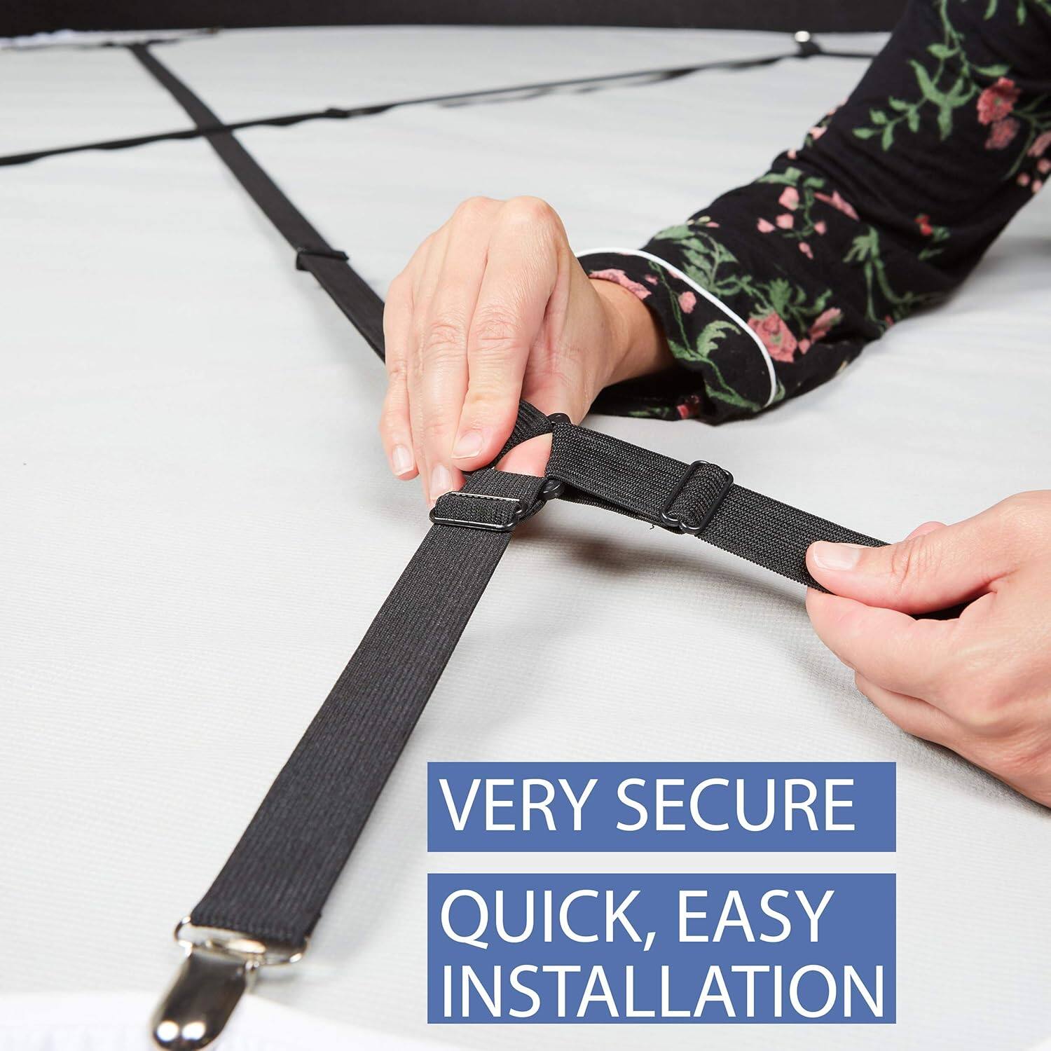 VERY SECURE  
QUICK, EASY INSTALLATION