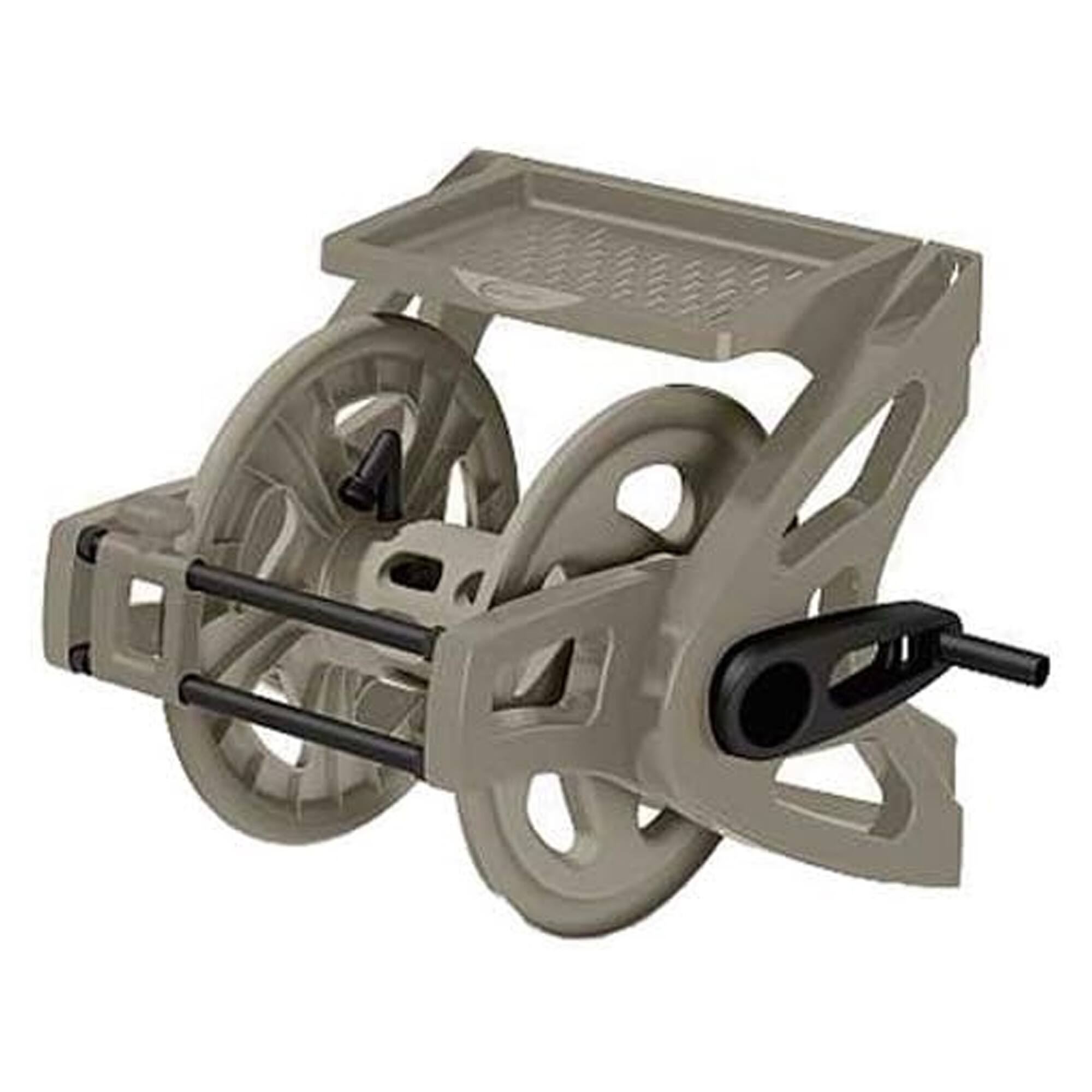 Front. Suncast - Suncast Slide Trak Hose Handler Wall Mounted 175' Garden Hose Reel, Reel Only.