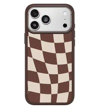 Front. OtterBox - iPhone 17 Pro Max Symmetry Series Case for MagSafe with Camera Control - Symmetry Series - Wavy Mocha.
