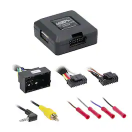 Metra - MET-CH6 Data Interface with SWC for 2014-2022 Chrysler, Fiat, Jeep, Ram Non-Amplified Vehicles - Black