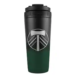 WinCraft - Portland Timbers 26oz. Ombre Stainless Steel Blender Bottle - Multicolor