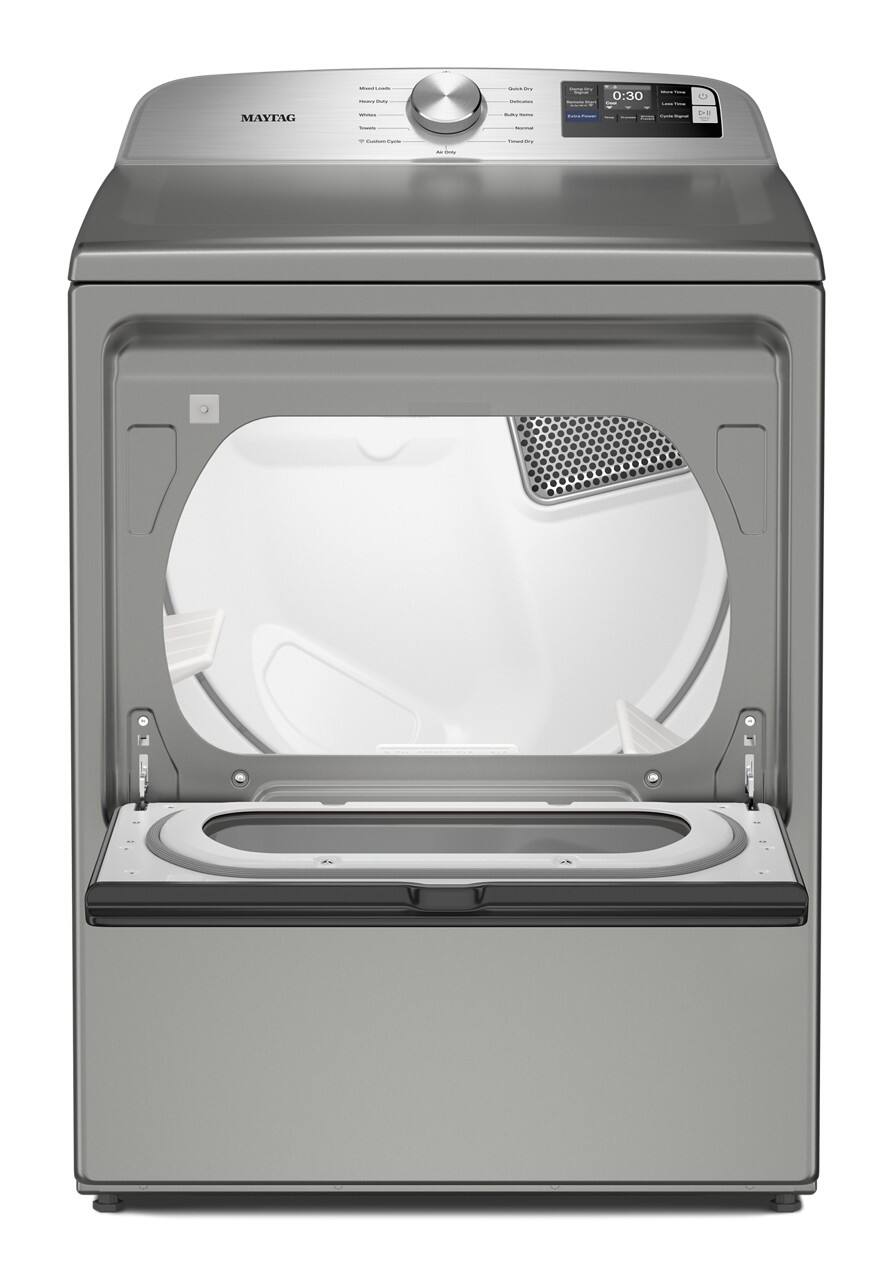 MAYTAG

- Heavy Duty
- Normal
- Whites
- Towels
- Custom Cycle
- Air Fluff
- Quick Dry
- Delicates
- Permanent Press
- Air Fluff
- Towel Dry

0:30

- Start/Stop
- End Time
- Cycle Start
- Delay Start