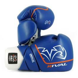 RIVAL - Boxing RS1 2.0 Ultra Pro Lace-Up Sparring Gloves - 18 oz. - Blue