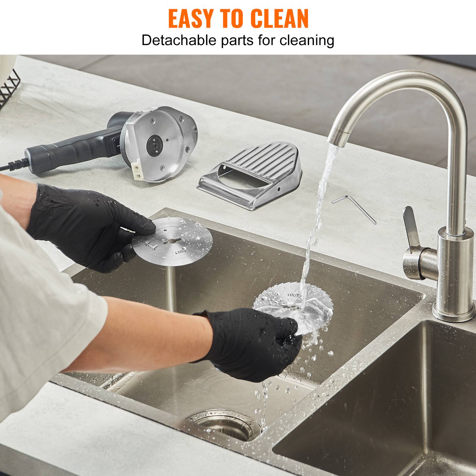 EASY TO CLEAN  
Detachable parts for cleaning