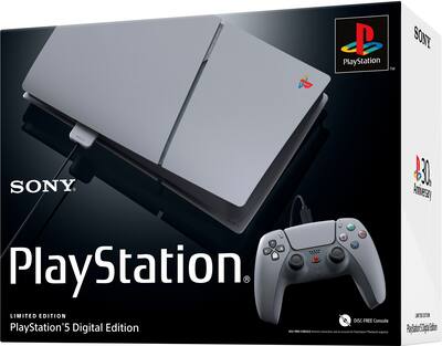 PlayStation 5 Slim Console Digital Edition – 30th Anniversary PlayStation 5 Slim Console Digital Edition – 30th Anniversary