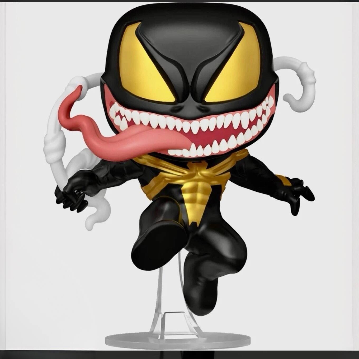 Angle. Funko - Funko Pop! Marvel: All-New Venom Gold #1584.