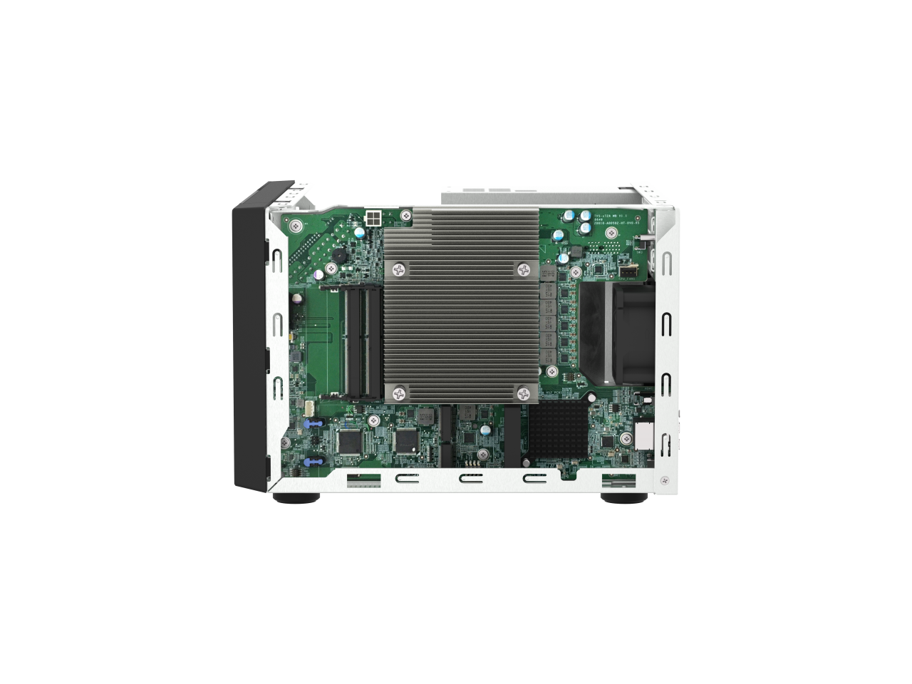 Alt View 4. QNAP - QNAP 8-Bay NAS, Intel i5-12400, 32GB RAM, 8x HDD/SSD, 2x M.2 PCIe Gen4, 2x 2.5GbE, HDMI, USB 3.2, 250W PSU.