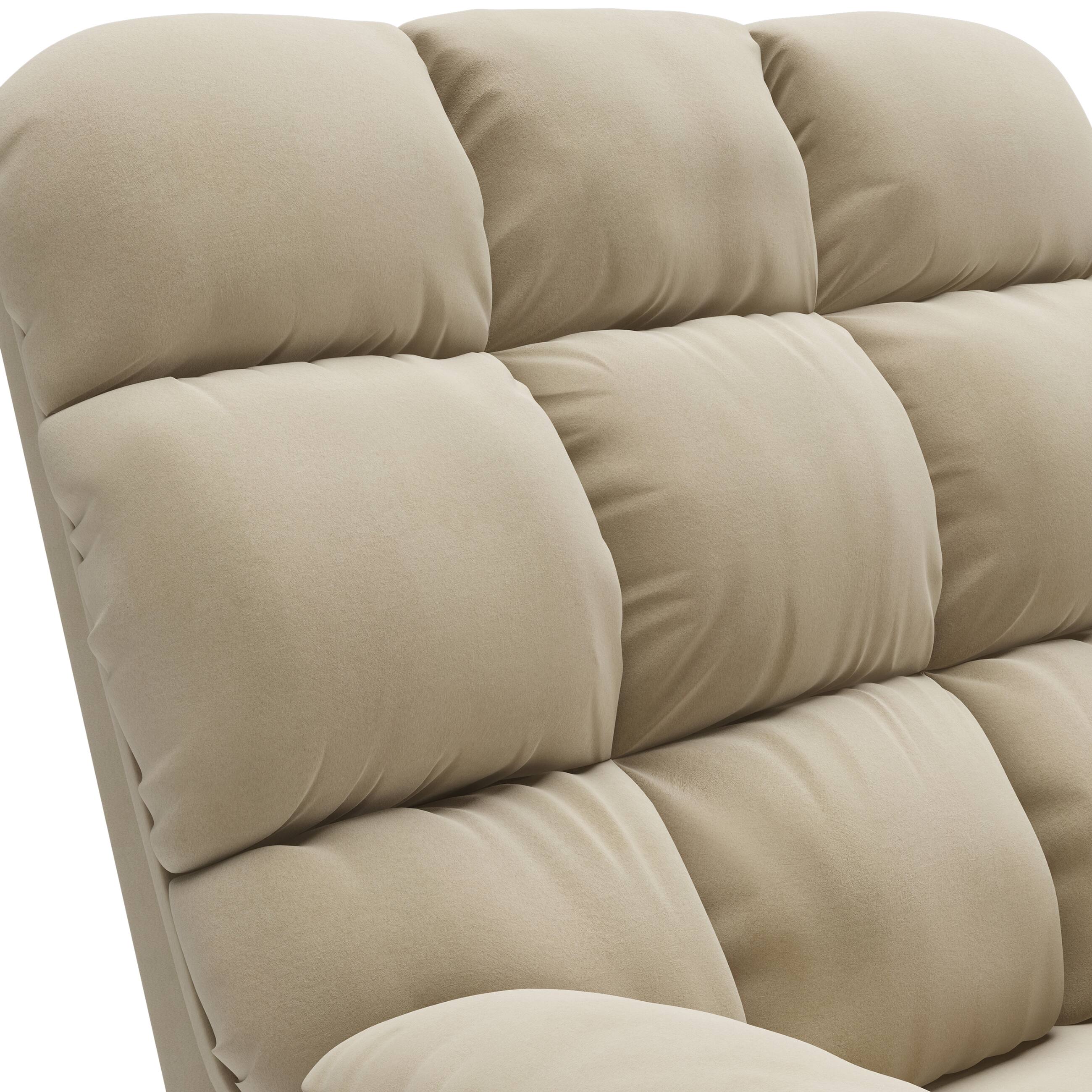 Back. TinyHomie - The Granada Recliner In Khaki - khaki.