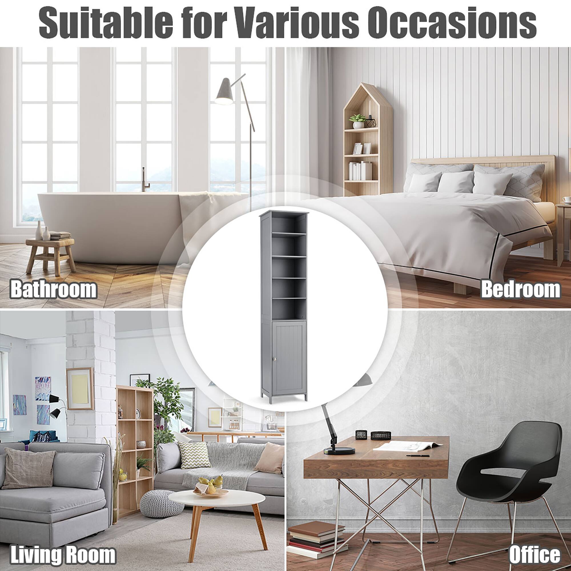 Suitable for Various Occasions

- Bathroom
- Bedroom
- Living Room
- Office