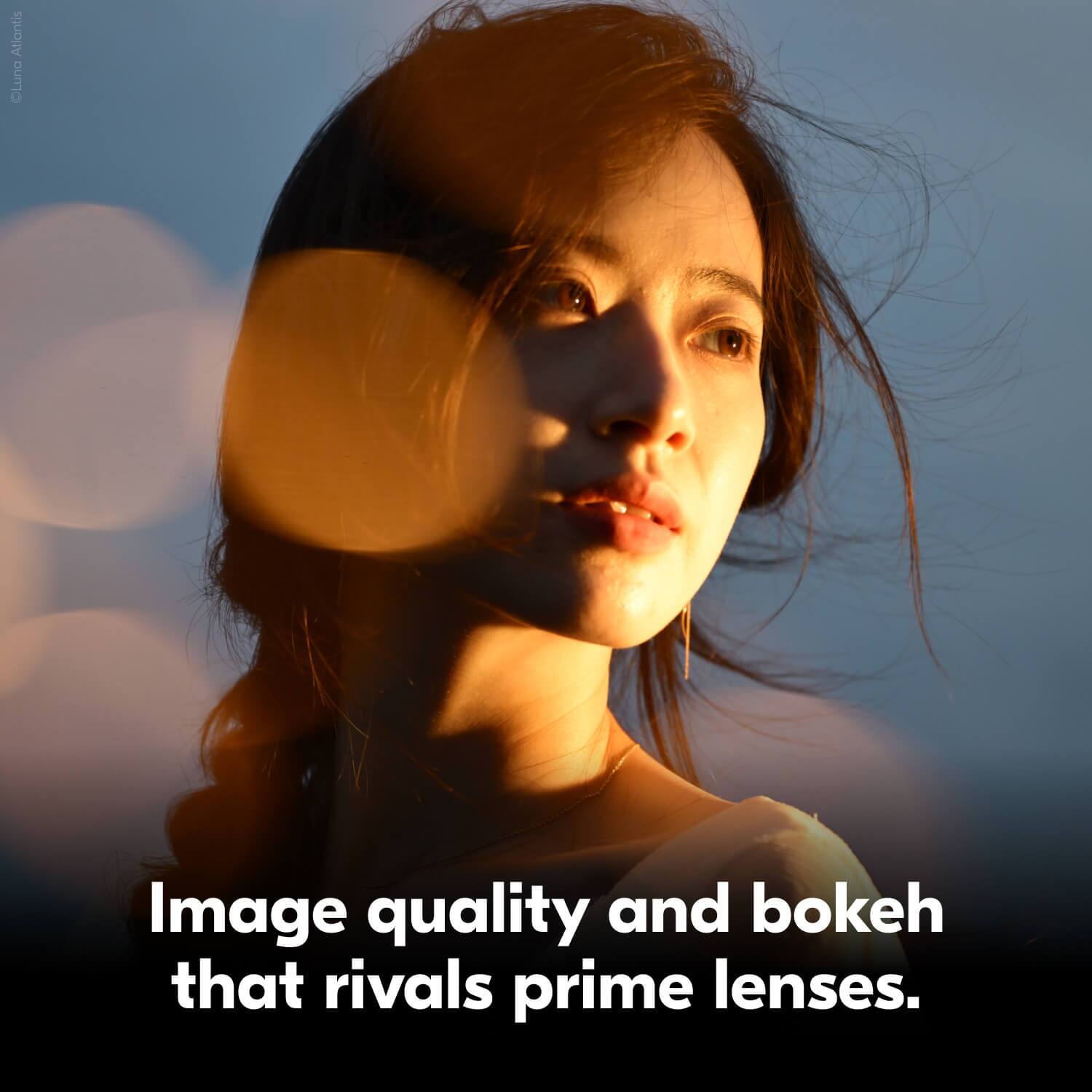 Image quality and bokeh that rivals prime lenses.