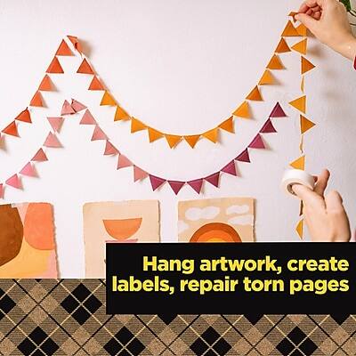 Hang artwork, create labels, repair torn pages