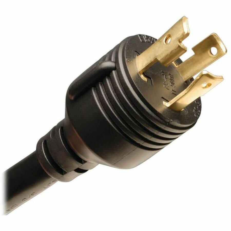 Alt View 7. Tripp Lite - Tripp Lite by Eaton PDU 5.5kW Single-Phase Monitored PDU LX Interface 208/230V Outlets (36 C13/6 C19) L6-30P 10 ft. - black.