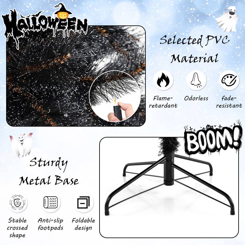 Selected PVC Material  
Sturdy Metal Base  
Flame-retardant, Odorless, fade-resistant  
BOOM!  
Stable Anti-slip Foldable crossed footpads design shape