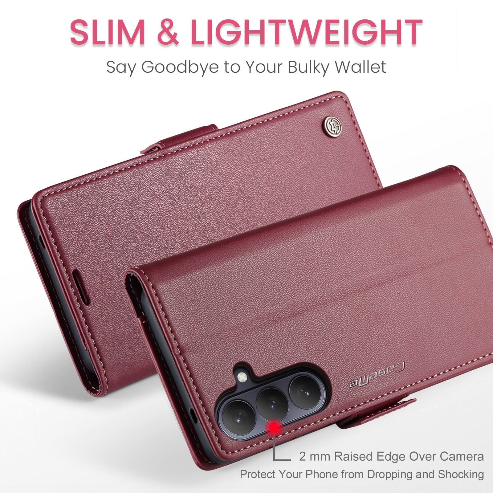 SLIM & LIGHTWEIGHT  
Say Goodbye to Your Bulky Wallet  

CaseNe 2 mm Raised Edge Over Camera  
Protect Your Phone from Dropping and Shocking