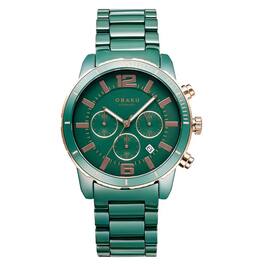 Obaku - Men's Falk Dial Watch - V278GCEECE - Green