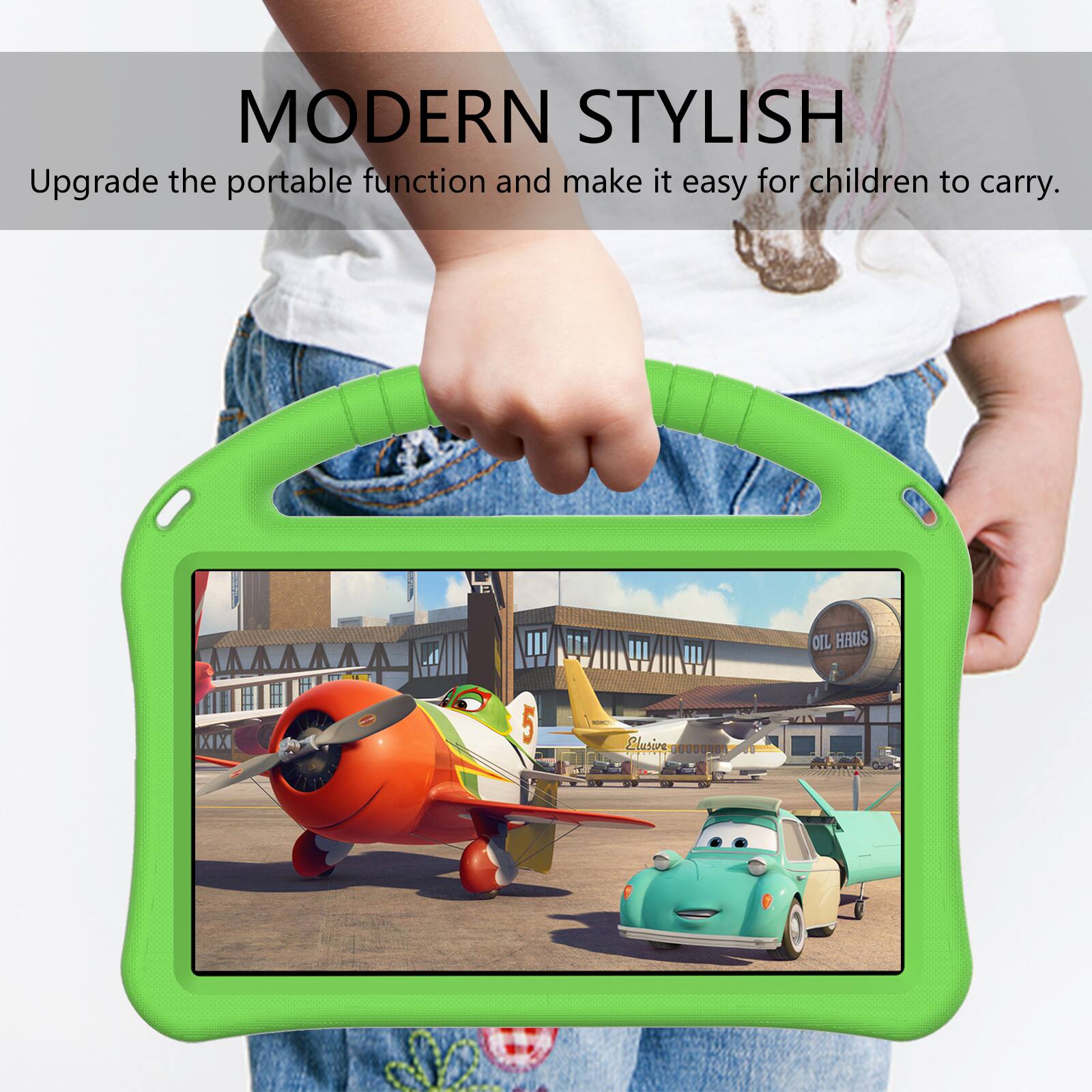 MODERN STYLISH  
Upgrade the portable function and make it easy for children to carry.  
OIL HAUS
