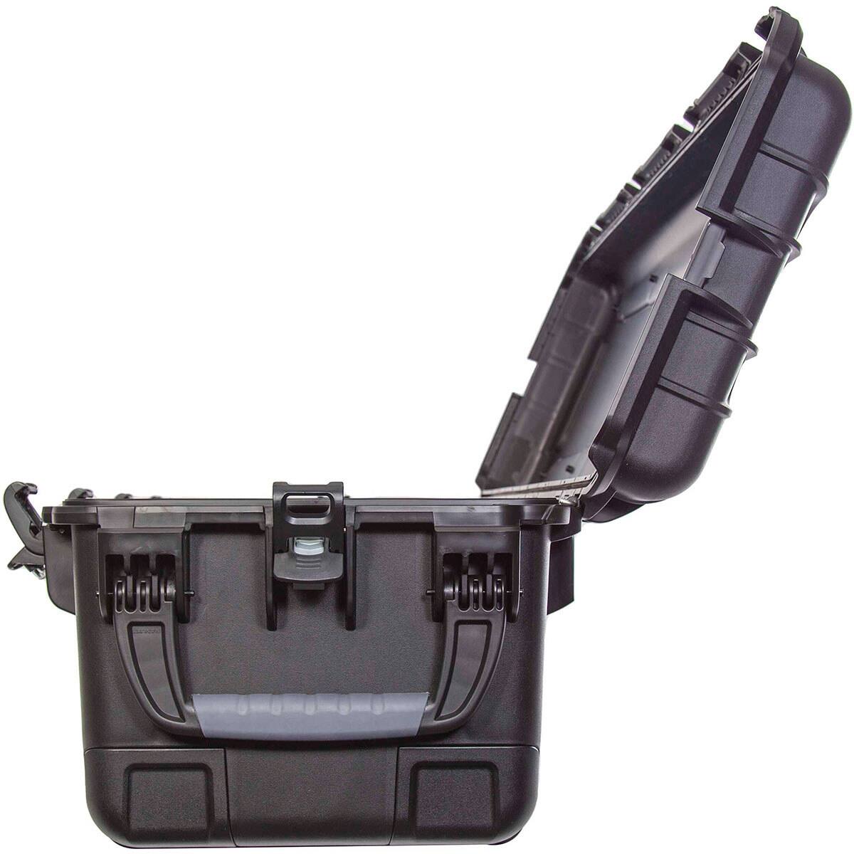 Alt View 9. NANUK - Nanuk 988 Wheeled Waterproof Hard Case with Padded Divider, Black.