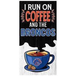 Fan Creations - Boise State Broncos 6" x 12" Coffee Wall Art - Multicolor
