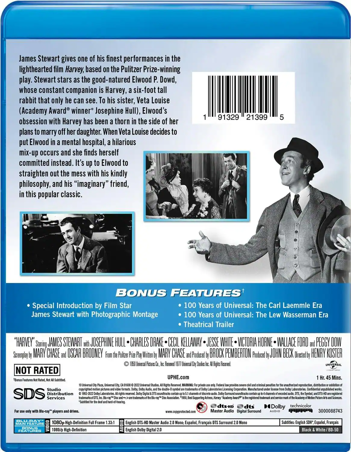 Back. Harvey [Blu-ray].