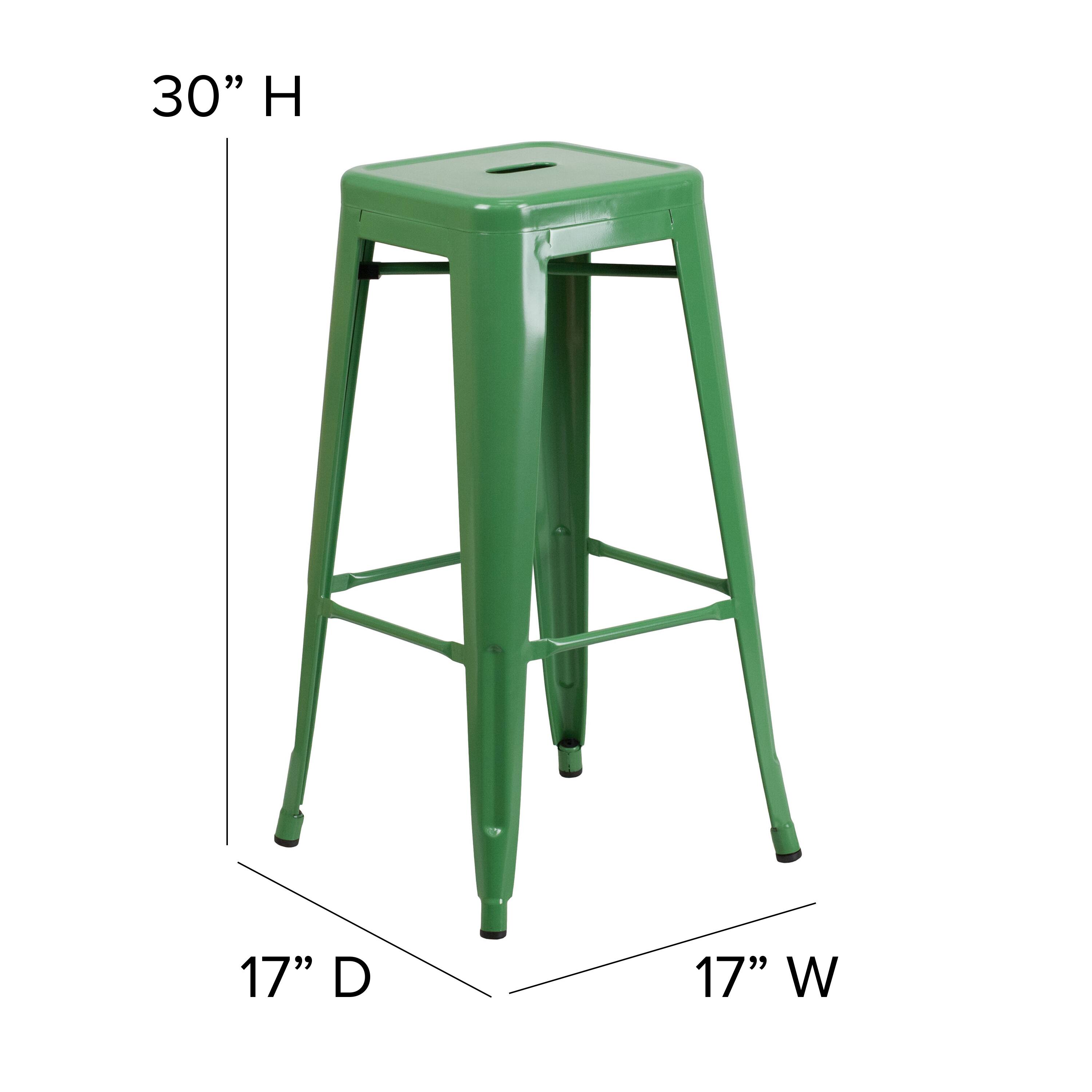 30" H 17" D 17" W