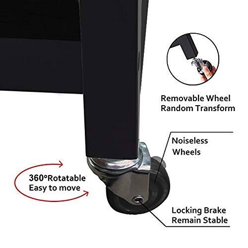 - Removable Wheel
- Random Transform
- Noiseless Wheels
- 360° Rotatable
- Easy to move
- Locking Brake
- Remain Stable