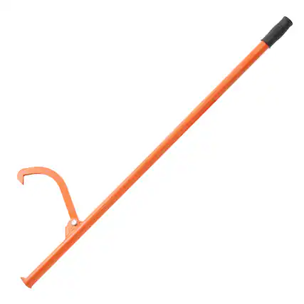 Front. VEVOR - Cant Hook Tool, 46.5 in, Heavy Duty Steel Log Roller, Log Lifter Timber Jack 32" Dia Logs, Forestry Logging Tools - Orange.