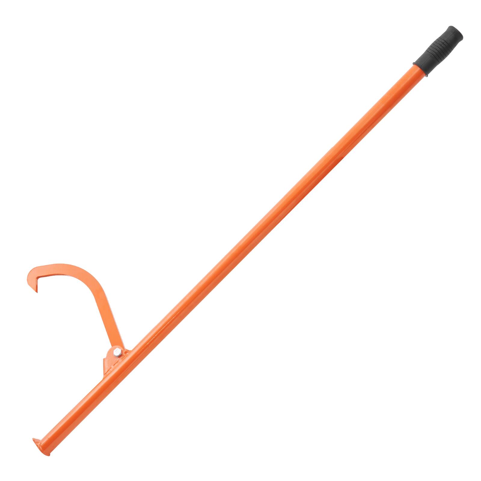 Front. VEVOR - Cant Hook Tool, 46.5 in, Heavy Duty Steel Log Roller, Log Lifter Timber Jack 32" Dia Logs, Forestry Logging Tools - Orange.