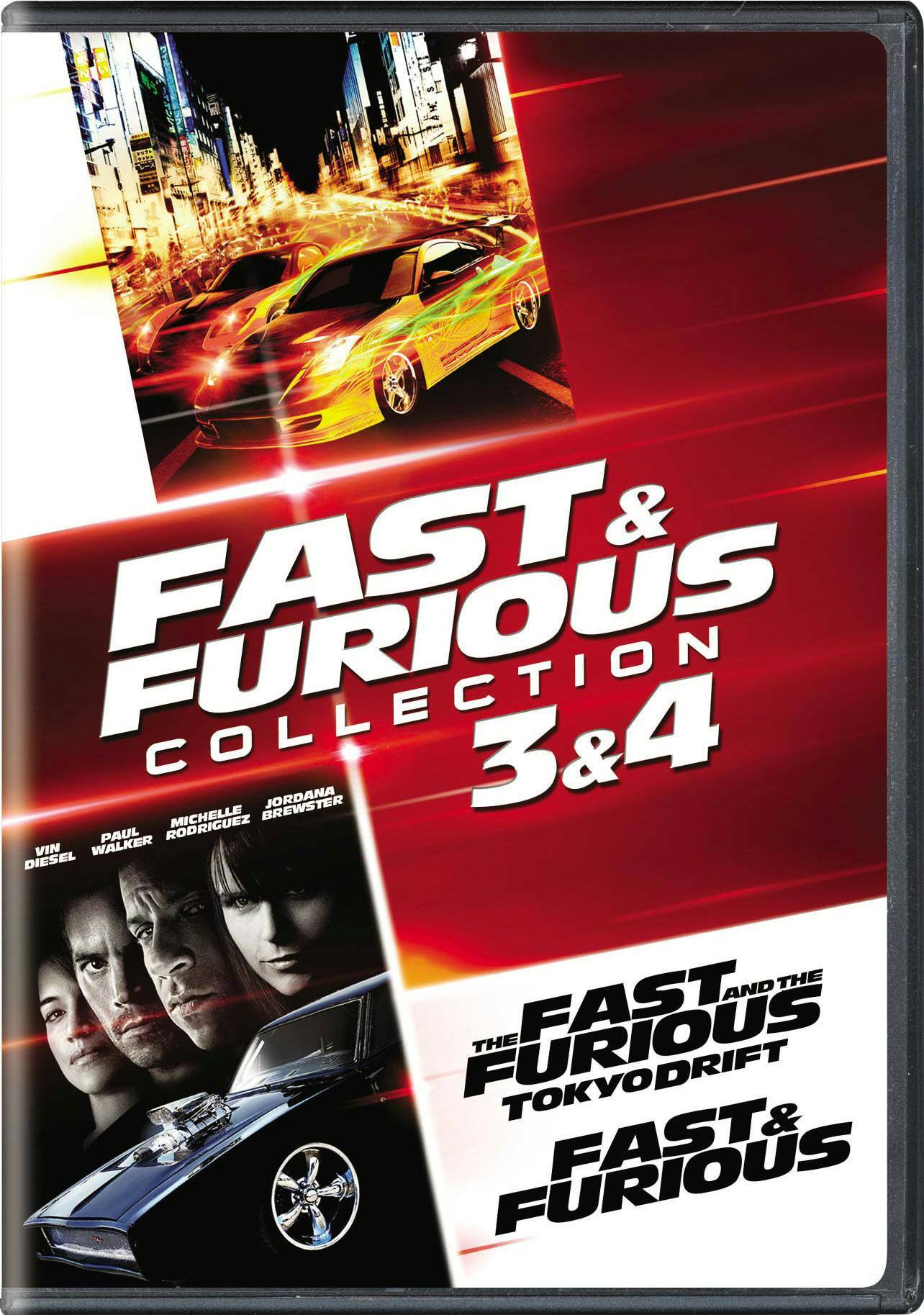 Front. Fast & Furious Collection: 3 & 4 (DVD Double Feature) [DVD].