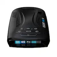 Escort - MAX 4 Radar and Laser Detector, works with Apple CarPlay/Android Auto - Black - Front_Zoom