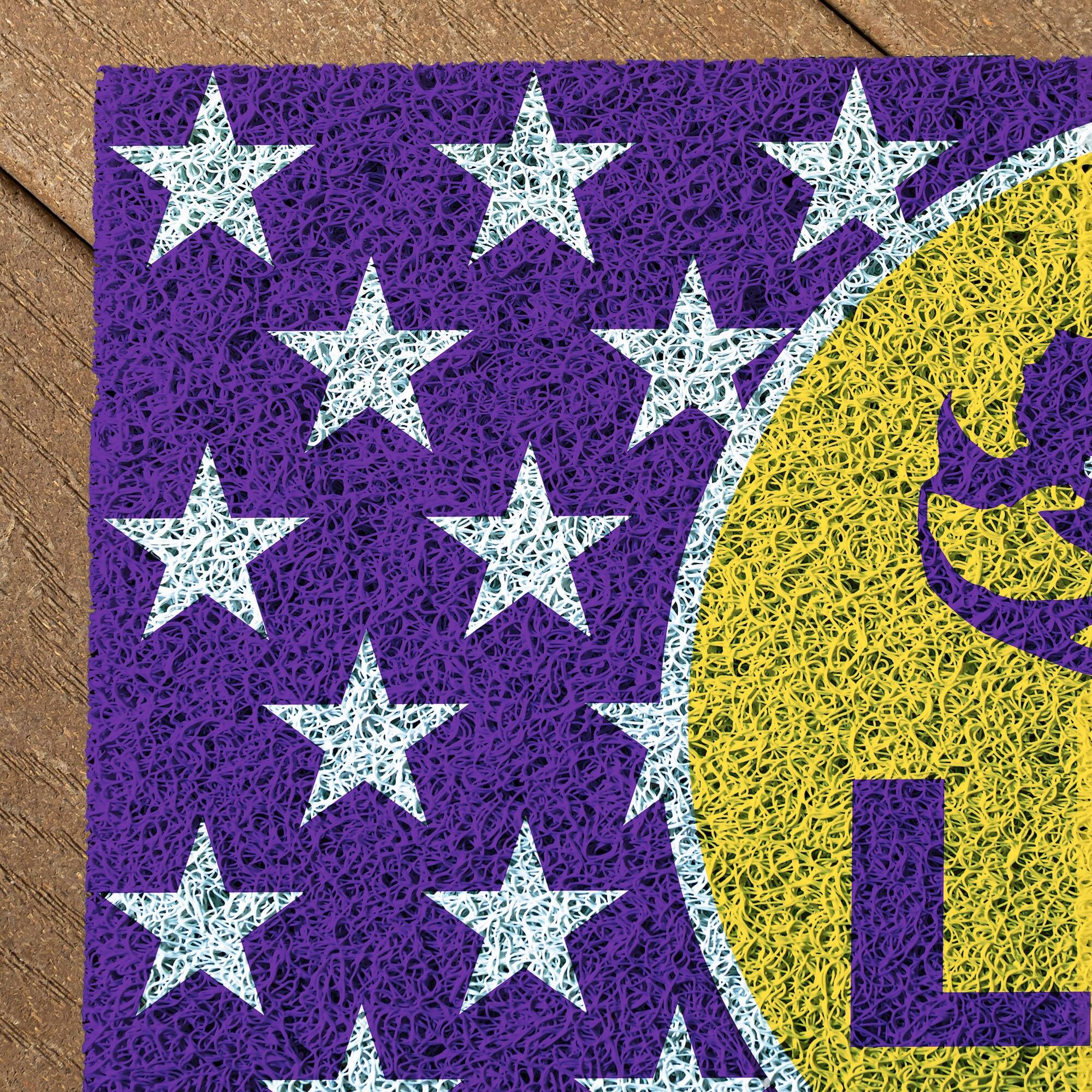 Alt View 2. Evergreen Enterprises - LSU Tigers 16" x 28" Stars & Stripes Patriotic Turf Mat - Multicolor.