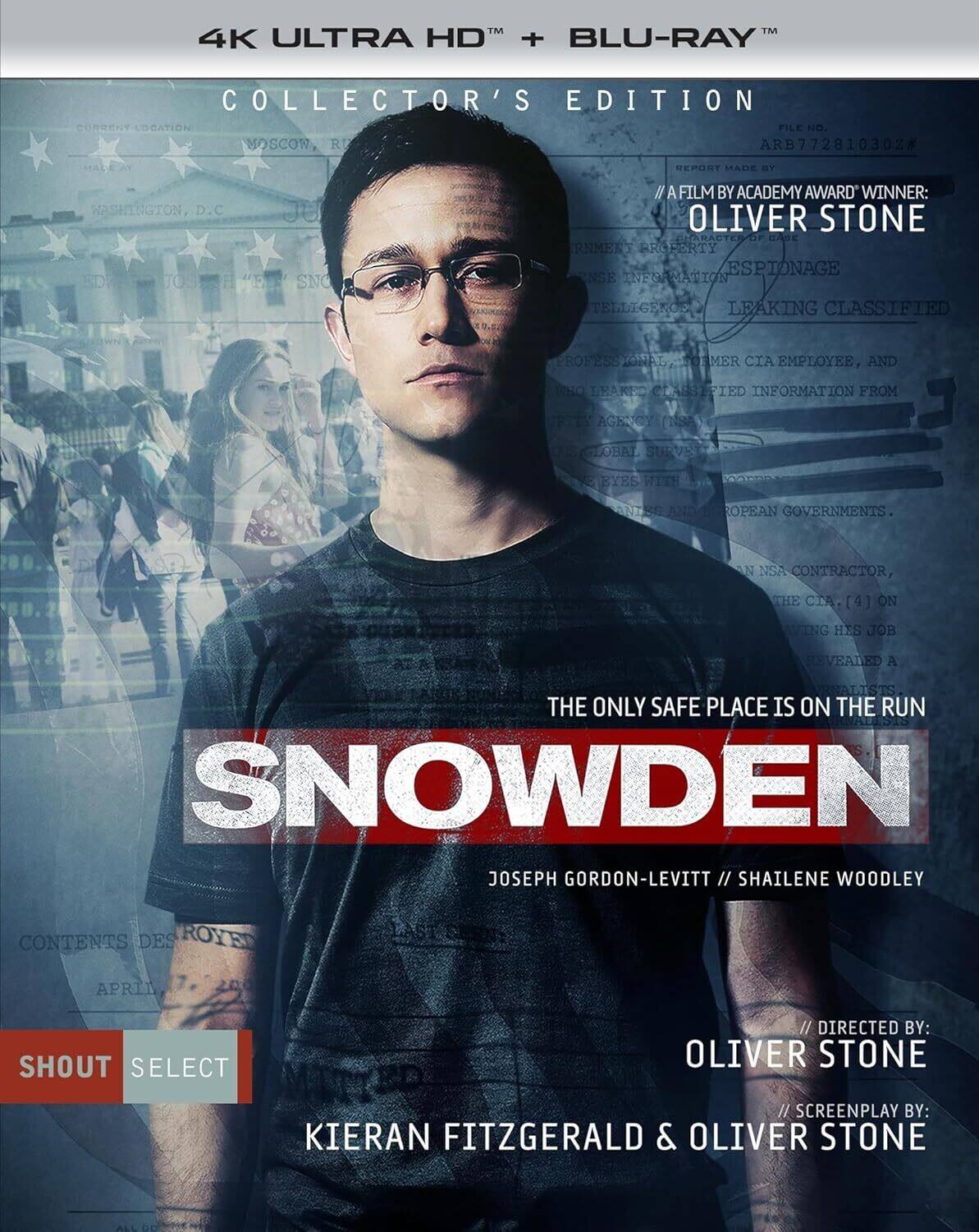 Snowden (Collector's Edition)   - 4K Blu-Ray [4K Ultra HD Blu-ray]