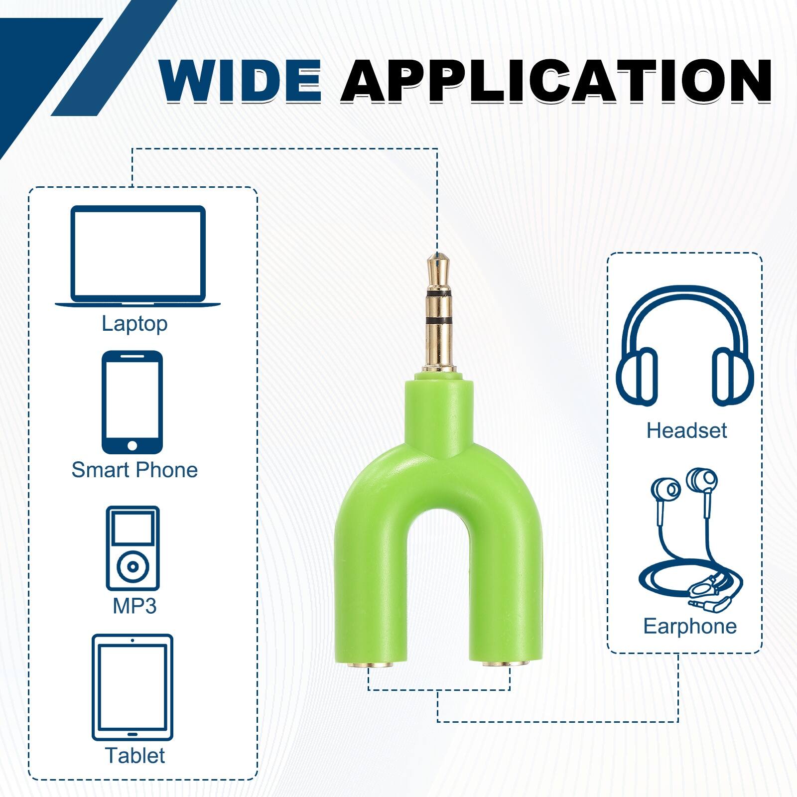 WIDE APPLICATION  
Laptop  
Smart Phone  
MP3  
Tablet  
Headset  
Earphone