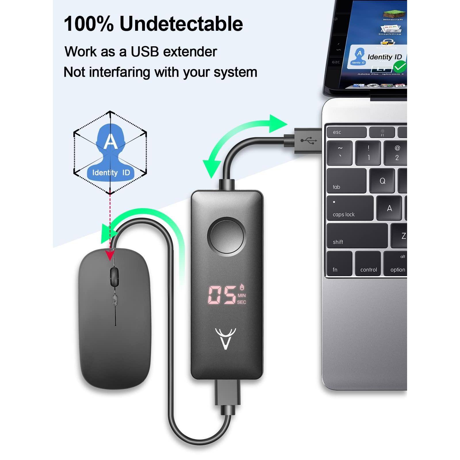 100% Undetectable  
Work as a USB extender  
Not interfering with your system  

Identity ID  

MIN SEC  

05