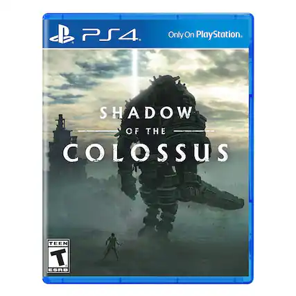 PS4
Only On PlayStation
SHADOW OF THE COLOSSUS
TEEN T ESRB - T (Teen 13+)